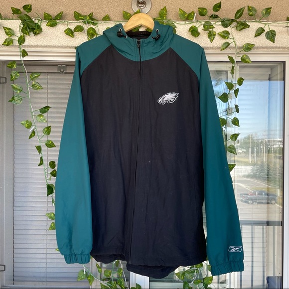Vintage Philadelphia Eagles Reebok Jacket - Picture 2 of 4
